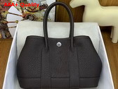 Hermes Garden Party 23 Bag in Ebene Negonda Calfskin Replica