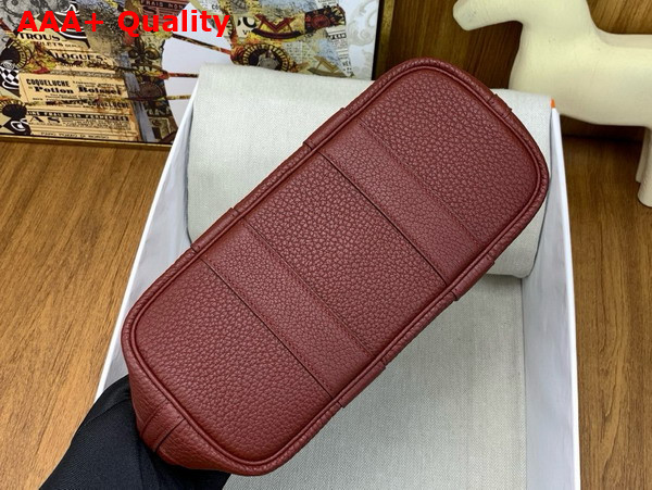 Hermes Garden Party 23 Bag in Rouge H Negonda Calfskin Replica