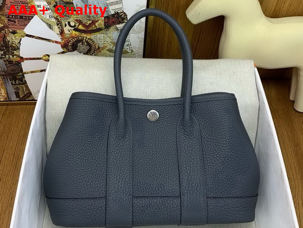 Hermes Garden Party 23 Bag in Stone Grey Negonda Calfskin Replica