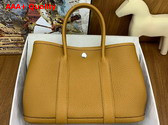 Hermes Garden Party 30 Bag in Sesame Negonda Leather Replica
