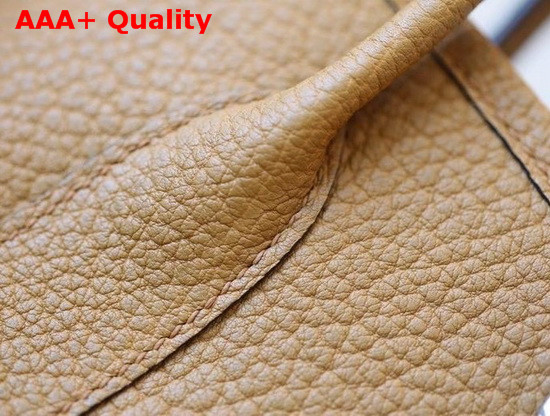 Hermes Garden Party 30 Bag in Tan Taurillon Clemence Leather Replica