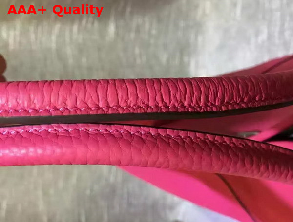 Hermes Garden Party Bag in Hot Pink Togo Leather Replica