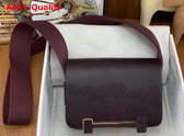 Hermes Geta Bag in Saddle Brown Goatskin Replica