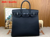 Hermes Hac Birkin 40 Handbag in Black Togo Leather Replica