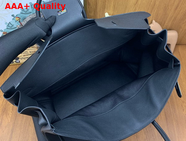 Hermes Hac Birkin 50 Bag in Black Togo Leather Replica