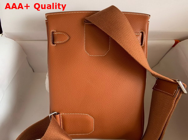 Hermes Hac a Dos PM Backpack in Tan Togo Leather Replica