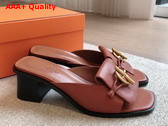 Hermes Ilot 50 Sandal in Naturel Calfskin Replica