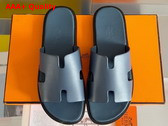 Hermes Izmir Sandal in Marine Calfskin Replica