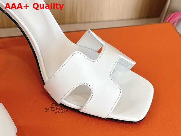 Hermes Joy 70 Sandal in White Calfskin Replica