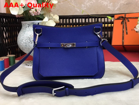 Hermes Jypsiere 28 Bag Electronic Blue Taurillon Clemence Leather Replica