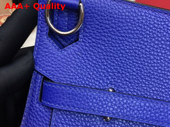 Hermes Jypsiere 28 Bag Electronic Blue Taurillon Clemence Leather Replica