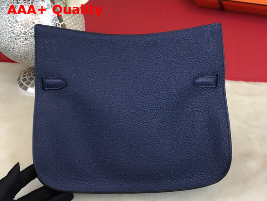 Hermes Jypsiere 28 Bag in Navy Blue Taurillon Clemence Leather Replica