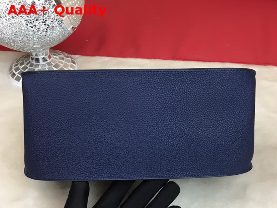Hermes Jypsiere 28 Bag in Navy Blue Taurillon Clemence Leather Replica