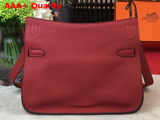 Hermes Jypsiere 28 Bag in Red Taurillon Clemence Leather Replica