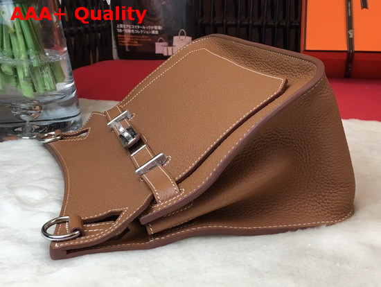 Hermes Jypsiere 28 Bag in Tan Taurillon Clemence Leather Replica