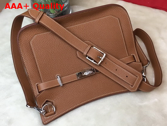 Hermes Jypsiere 28 Bag in Tan Taurillon Clemence Leather Replica