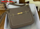 Hermes Jypsiere 28 Elephant Gray Taurillon Clemence Leather Replica