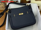 Hermes Jypsiere 28 Noir Taurillon Clemence Leather Replica