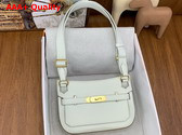 Hermes Jypsiere Mini Bag in New White Evercolor Leather Replica