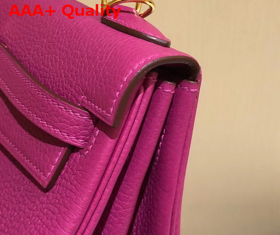 Hermes Kelly 25 in Light PurpleTogo Calfskin Replica