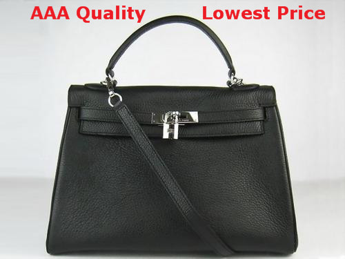 Hermes Kelly 32 Black Replica