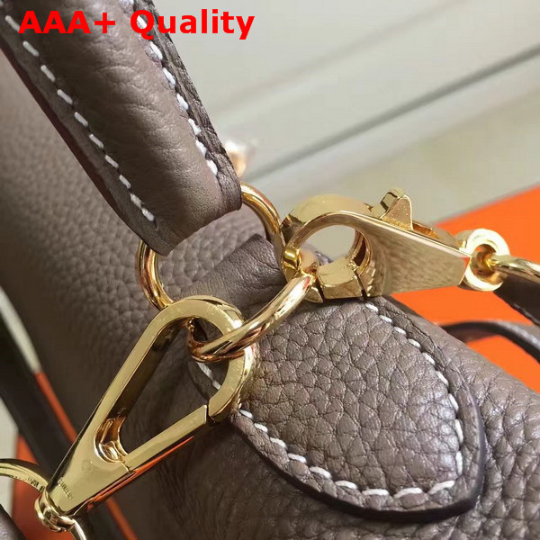 Hermes Kelly 32 Coffee Togo Leather Replica