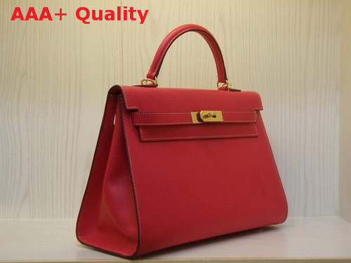 Hermes Kelly 32 Epson Leather Watermelon Replica