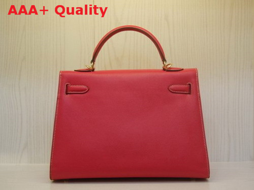 Hermes Kelly 32 Epson Leather Watermelon Replica