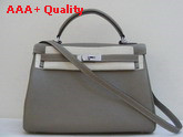 Hermes Kelly 32 Grey Replica