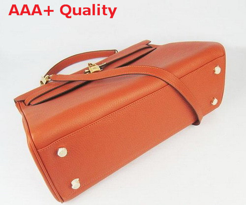 Hermes Kelly 35 Orange Gold Replica