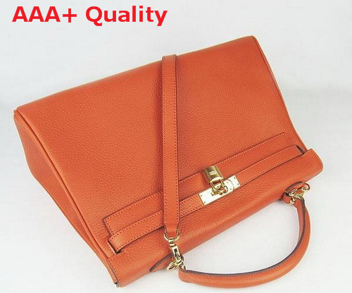 Hermes Kelly 35 Orange Gold Replica
