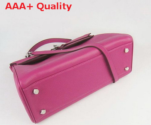 Hermes Kelly 35 Peach Silver Replica