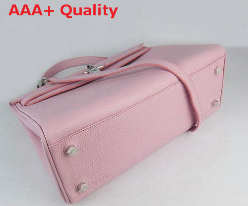 Hermes Fake Hermes Kelly 35 In Pink Real Leather Replica