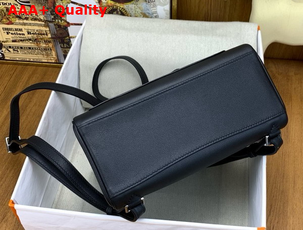 Hermes Kelly Ado Rock Backpack in Noir Swift Calfskin Replica