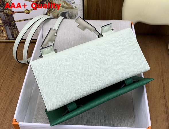 Hermes Kelly Doll Picto Mint Green Epsom Leather Replica