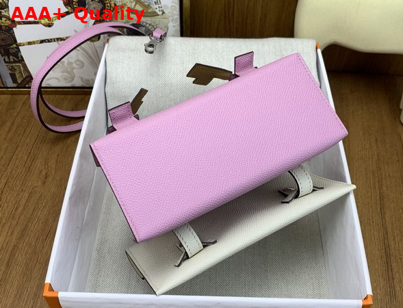 Hermes Kelly Doll Picto Pink Epsom Leather Replica