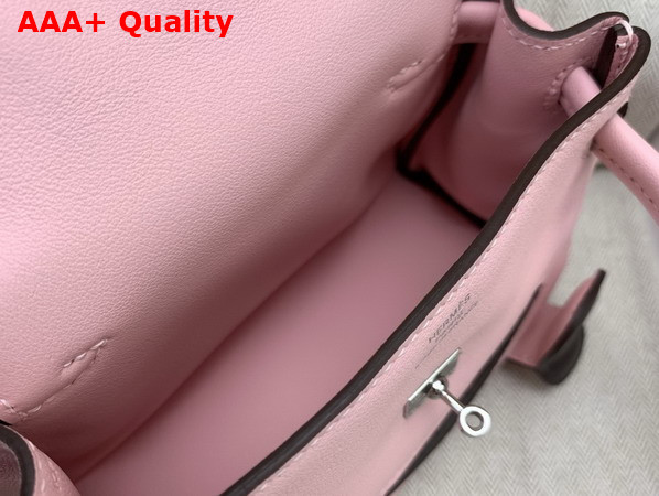 Hermes Kelly Doll in Candy Pink Swift Calfskin Replica