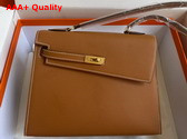Hermes Kelly II Sellier en Desordre Gold Epsom Calfskin Replica