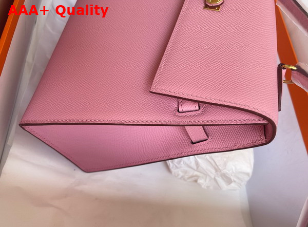 Hermes Kelly II Sellier en Desordre Light Pink Epsom Calfskin Replica