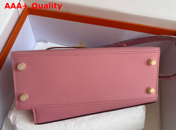 Hermes Kelly II Sellier en Desordre Light Pink Epsom Calfskin Replica