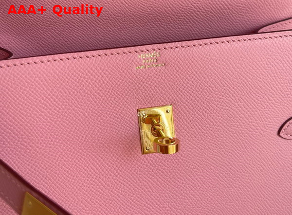 Hermes Kelly II Sellier en Desordre Light Pink Epsom Calfskin Replica