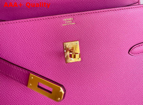 Hermes Kelly II Sellier en Desordre Magnolia Pink Epsom Calfskin Replica