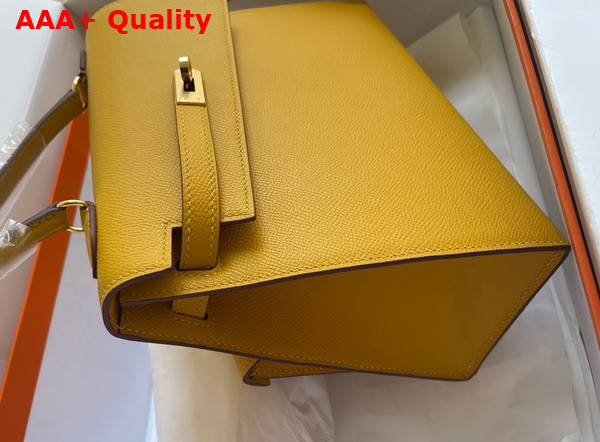 Hermes Kelly II Sellier en Desordre Yellow Epsom Calfskin Replica