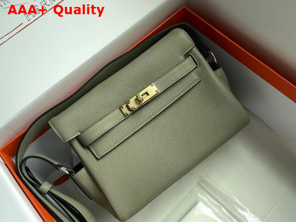 Hermes Kelly Messenger Bag in Gold Togo Calfskin Replica