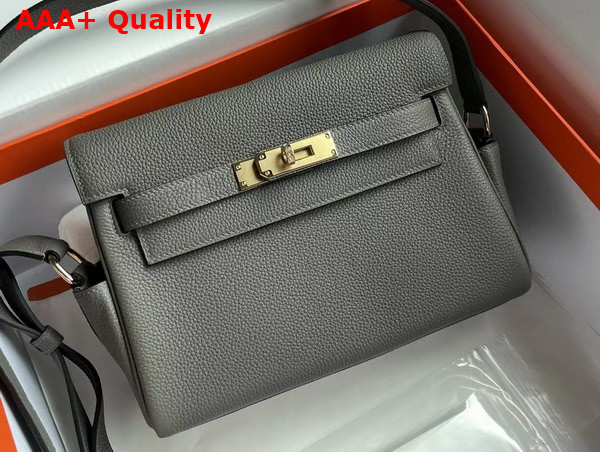 Hermes Kelly Messenger Bag in Gold Togo Calfskin Replica