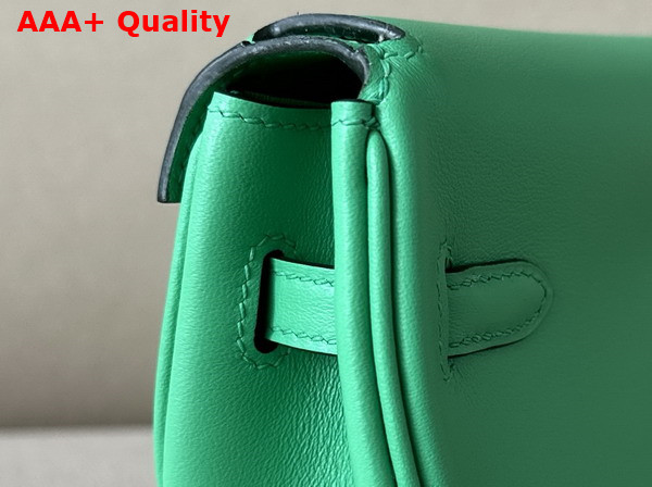 Hermes Kelly Moove Bag in Green Swift Calfskin Replica