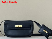 Hermes Kelly Moove Bag in Midnight Blue Swift Calfskin Replica