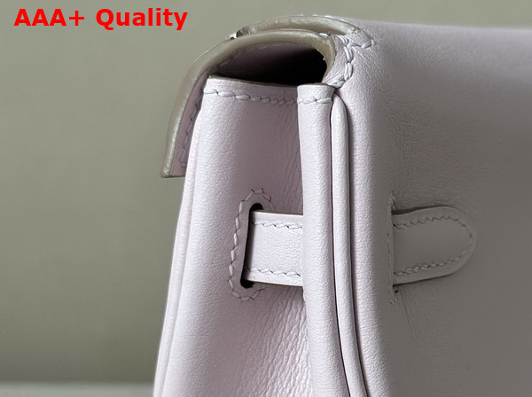 Hermes Kelly Moove Bag in Pale Pink Swift Calfskin Replica