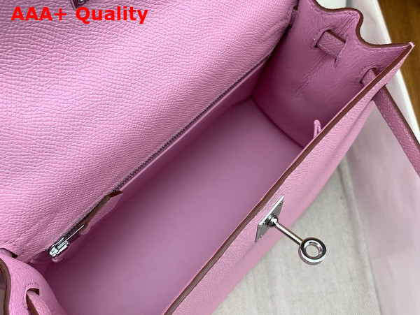 Hermes Kelly Sellier 25 Bag in Candy Pink Epsom Calfskin Replica