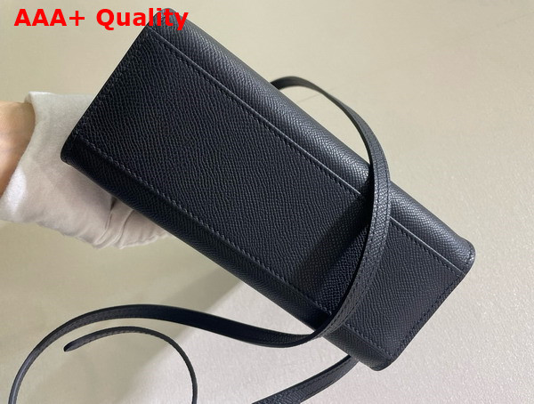 Hermes Kelly Sport Handbag in Black Epsom Leather Replica